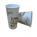 CUSTOM DESECHABLE IMPRESO INDIVIDUAL TAZA DE PAPEL 